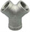 1 1/4" BSP 316 STAINLESS STEEL Y PIECE