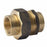 Brass Barrel Union Female x Female 1 1/2" BSP (40mm)