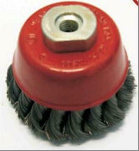 Cup Brush Twist Knot 75mm x M14 Wire Wheels and Brushes