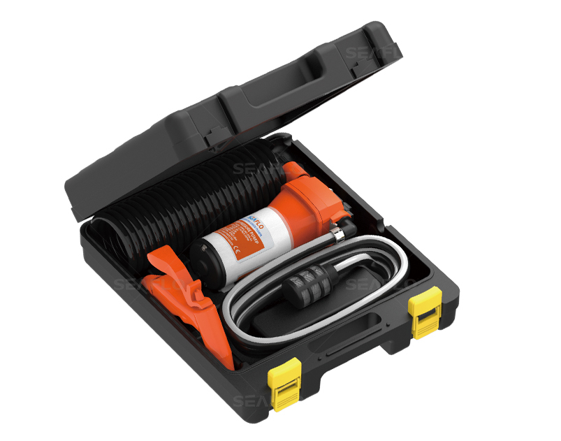 SeaFlo 12 Volt Portable Washdown Pump Kit High Pressure Cleaning